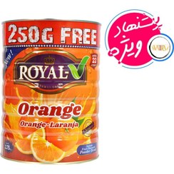 تصویر پودر شربت ۲۷۵۰ گرمی رویال Royal orange