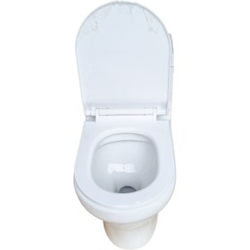 تصویر توالت فرنگی مدل سهند مروارید 