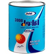 تصویر روغن موتور ایرانول 3000 - 20 لیتری SAE 40 