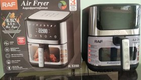 تصویر سرخ کن بدون روغن 8 لیتری راف مدل R-5350 raf airfryre R-5350