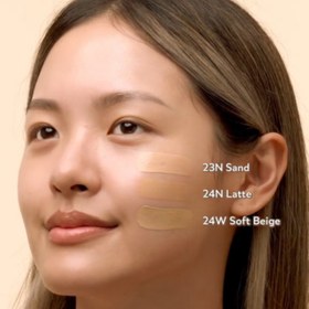 تصویر کوشن مشکی فول کاور تیر تیر spf50+ - 21N TIRTIR Mask Fit Black Cushion Foundation