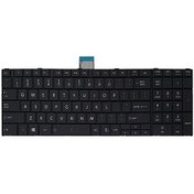 تصویر کیبرد لپ تاپ توشیبا Satellite C50 مشکی Keyboard Laptop Toshiba Satellite C50_Black