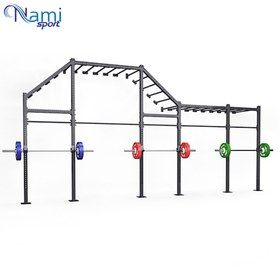 تصویر سازه کراس فیت دیواری Wall crossfit structure NS1003 