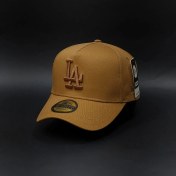 تصویر کلاه بیسبالی تاج‌دار LA مدل Major League | کلاه استریت‌ویر لس‌آنجلس با گلدوزی برجسته و طراحی حرفه‌ای 