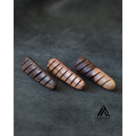 تصویر گیره چوبی مو طرح آیین 