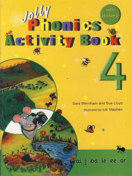 خرید و قیمت کتاب جولی فونیکس اکتیویتی بوک Jolly Phonics Activity Book 4 ...