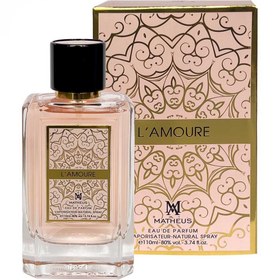 تصویر ادو پرفیوم زنانه مدل Lamore حجم 110 میل متئوس Matheus Lamore Eau De Parfum For Women 110 ml