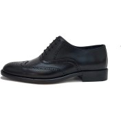 تصویر کفش مردانه رسمی تمام چرم طبیعی مدل هشترگ کد113 