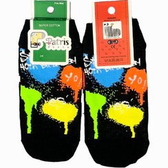 تصویر جوارب مچی فانتزی طرح انتزاعی کد 50 