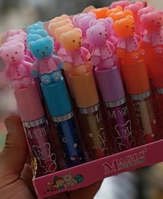 تصویر برق لب عروسکی لیپ گلاس Magic lip gloss