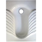 تصویر توالت زمینی گاتریا مدل ابرویی کوچک طبی 