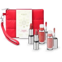 تصویر ست آرایشی لب KIKO Snow-Kissed Holiday | پک هدیه مینی لیپس کیکو 