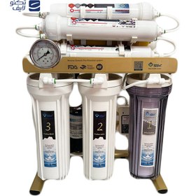 تصویر دستگاه تصفیه کننده آب اس اس وی مدل MaxGold N 2W X1055 +3F به همراه شیر دوکاره و فیلتر 