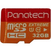 تصویر کارت حافظه microSDHC پاناتک مدل Extreme ظرفیت 32 گیگابایت 