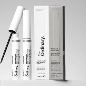 تصویر یک دوتایی سرم تقویت مژه و ابرو مولتی پپتید ۵ میلی‌لیتر 