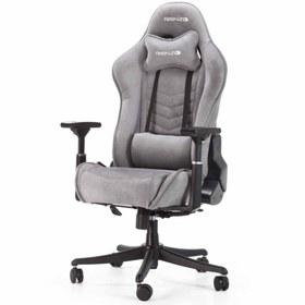 تصویر صندلی گیمینگ رنزو مدل Fabric Gray Renzo Fabric Gray Gaming Chair