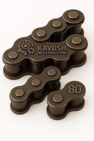 تصویر زنجیر صنعتی سایز ۸۰ 