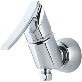 تصویر شیر توکار توالت کروم راسان مدل تنسو ا RASSAN Chrome Tenso Shower Mixer RASSAN Chrome Tenso Shower Mixer