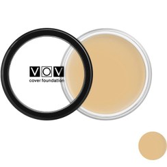 تصویر کرم پودر SPF0 وو مدل Cover Foundation شماره 1 مناسب برای انواع پوست حجم 22 میلی لیتر 