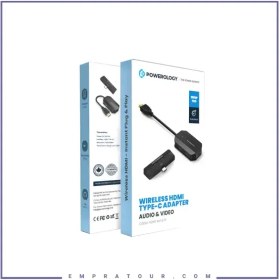 تصویر دانگل انتقال تصویر HDMI پاورولوژی مدل PHDMACBK Type-C 