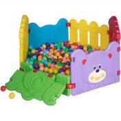 تصویر استخر توپ کودک دو تکه 