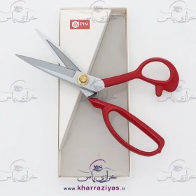 تصویر قیچی پین (AZO) سایز 8 قرمز 