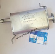 تصویر منبع اگزوز عقب سایپا مناسب تیبا و ساینا 