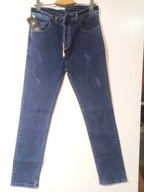 تصویر شلوار جین مردانه راسته اسلیم کد RZ185 - سایز 42 REGULAR STYLE SLIM JEANS MAN CODE RZ185