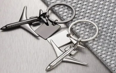 تصویر جاکلیدی طرح هواپیما جنس فلزی درجه یک 