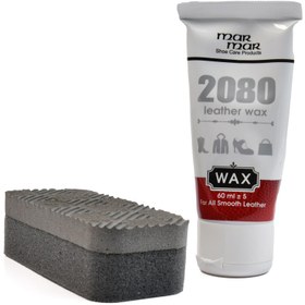 تصویر واکس کفش سفید گچی کد 16361 Shoe wax