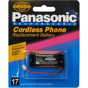 تصویر باتری تلفن بی سیم پاناسونیک مدل P115 