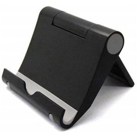 تصویر استند پلاستیکی موبایل مدل تاشوی رومیزی ا Lazy Folding Plastic Mobile Holder Lazy Folding Plastic Mobile Holder