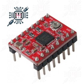 تصویر ماژول درایور استپر موتور مدل A4988 