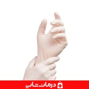 تصویر دستکش جراحی لاتکس یونیک کر سایز ۸ UNIKCARE Surgical Gloves Size 8