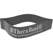 تصویر کش مینی لوپ تراباند مشکی X-Heavy TheraBand X‑Heavy Mini Loop – Extra‑Heavy Resistance Band (Blue)