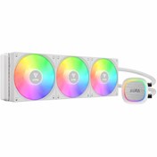 تصویر سیستم خنک کننده مایع پردازنده گیم دیاس مدل AURA GL360 V2 RGB Gamdias AURA GL360 V2 RGB BK CPU Liquid Cooler