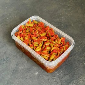 تصویر لوبیا آب گوجه ای تازه 