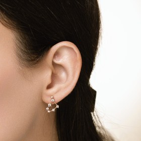 تصویر گوشواره صورت فلکی دی 