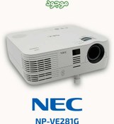 تصویر ویدئو پروژکتور ثابت NEC ا 2800Lumens SVGA 3D Video Projector VE-281G 2800Lumens SVGA 3D Video Projector VE-281G