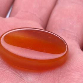 تصویر نگین عقیق دورنگ هندی کد ۲۶۰ 