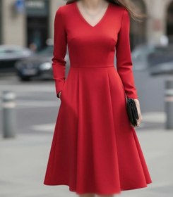 تصویر پیراهن مدل جولیا - کرم / 48 