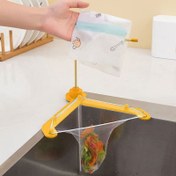 تصویر تفاله گیر گوشه سینک استند دار 