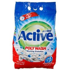 تصویر پودر ماشین لباسشویی " پلی‌واش " اکتیو - ( کیسه ۲ کیلویی ) 