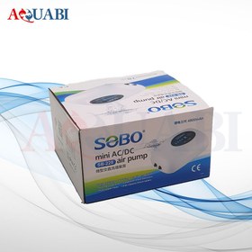 تصویر پمپ هوا آکواریوم شارژی سوبو مدل SB-228 SOBO SB-228 Portable Battery Air Pump Aquarium