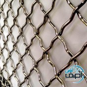 تصویر توری پرسی چشمه 2*2 ضخامت 3.6 