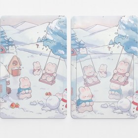 تصویر زیپ کیپ طرح زمستان 