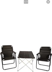 تصویر ست میز و صندلی تاشو پلاس دو نفره 