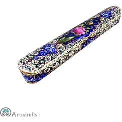 تصویر قلمدان طرح تذهیب 