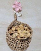 تصویر سبد گردو بادام رافیا 