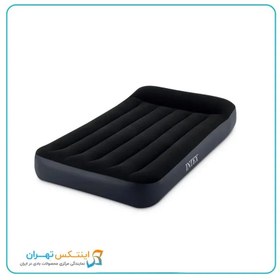 تصویر تشک بادی مخمل دو نفره شیار دار intex کد AM 100141